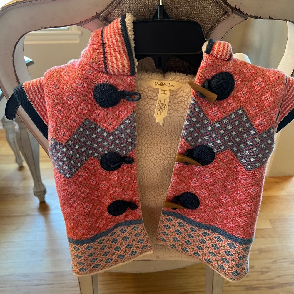 Matilda Jane Pink and Blue Kids Jacket